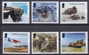 Falkland Isl, Fauna, Animals, Birds, TRIP Sheme MNH / 2021