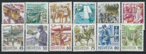 Switzerland 779-790 (M)
