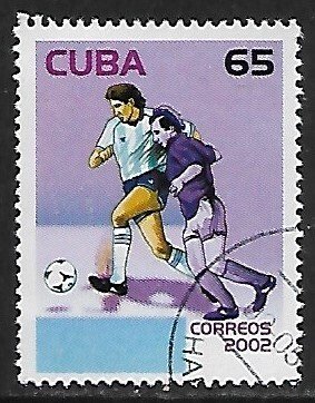 Cuba # 4217 - World Cup Soccer - Argentina - unused / CTO....{Z30}