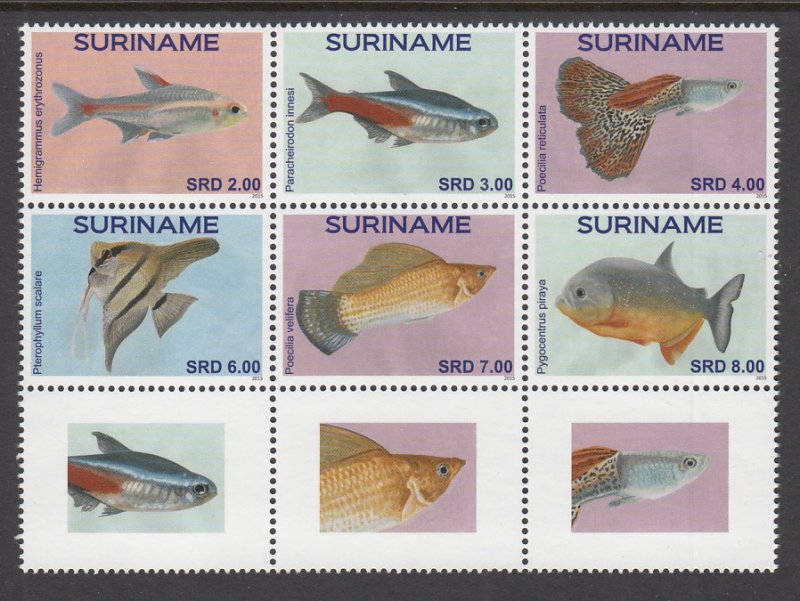 Suriname 1484 Fish MNH VF