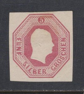 PRUSSIA Mi# U5 MH F King Frederick William IV