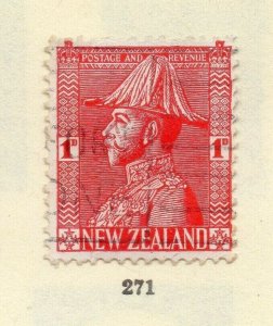 New Zealand 1926-29 Early Issue Fine Used 1d. NW-170163