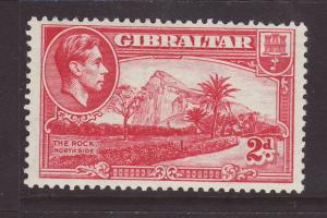 1944 Gibraltar 2d Perf 13 Mint