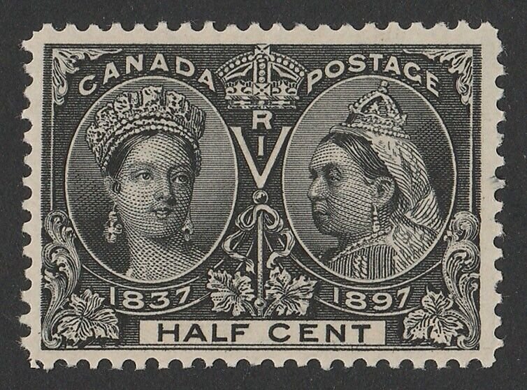 CANADA 1897 QV Jubilee ½c black