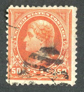 US STAMPS 50¢ Jefferson #275 USED 1895