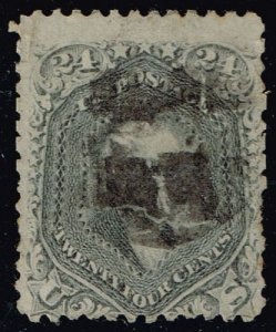 US #78b George Washington; Used (2Stars)