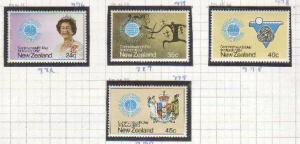 New Zealand #776-9 MNH