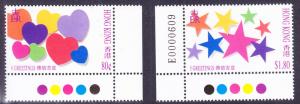 Hong Kong 1992 Greetings   VF/NH