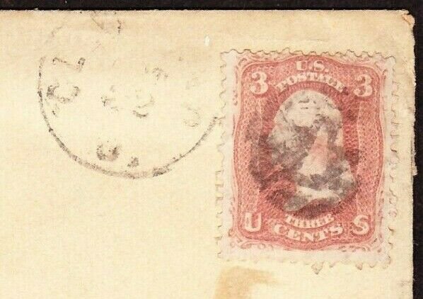 Cover, Scott 94, Cleveland, OH MASK Fancy Cancel S/E PH-M 20