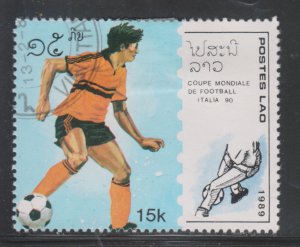 Laos 903 World Cup Soccer 1990