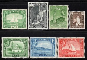 Aden ~ Ten (10) Different Stamps ~ Unused, Used