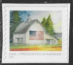 US ~ Scott # 5686 ~ Used on paper ~ Flags on Barns - Uncancelled