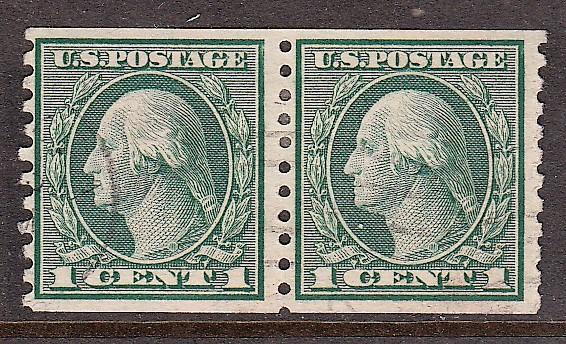 US #452 Used Coil Pair