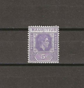 MAURITIUS 1938/49 SG 255c MNH