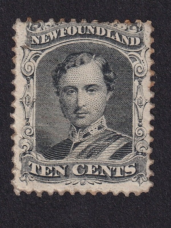 Newfoundland, Scott 27, Mint LH, Likely Re-gummed