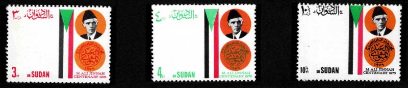 SUDAN Scott 308-310 MNH** set