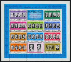 St Vincent 444a MNH American Presidents
