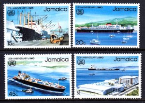 Jamaica 1983 Maritime Organization Complete Mint MNH Set SG 579-582