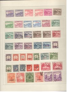 PAKISTAN COLLECTION ON STOCK SHEET MINT/USED