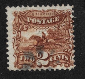 113 Used,  2c. Pictorial, Fancy Cancel, scv: $80,  FREE INSURED SHIPPING