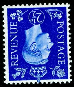 SG466Wi, 2½d ultramarine, NH MINT. Cat £50. WMK INV