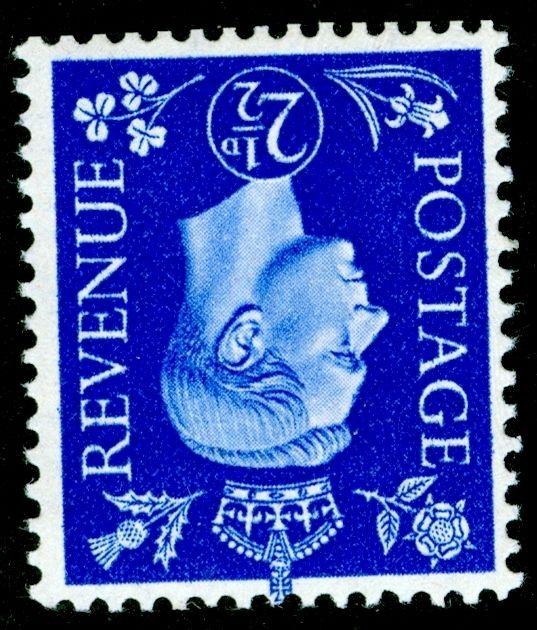 SG466Wi, 2½d ultramarine, M MINT. Cat £50. WMK INV