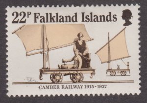 Falkland Islands 417 Camber Railway 1985