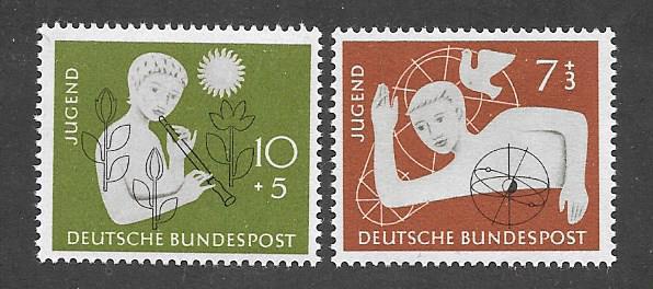 Germany  Scott #B348-B349 MNH  Scott CV $8.40