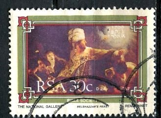 South Africa: 1987 Sc. #703, O/Used Single Stamp