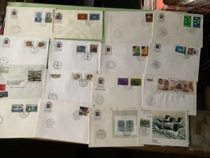 Iceland first day covers 16  items Ref A1932
