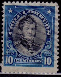 Chile, 1912, O'Higgins, 10c, sc116, used