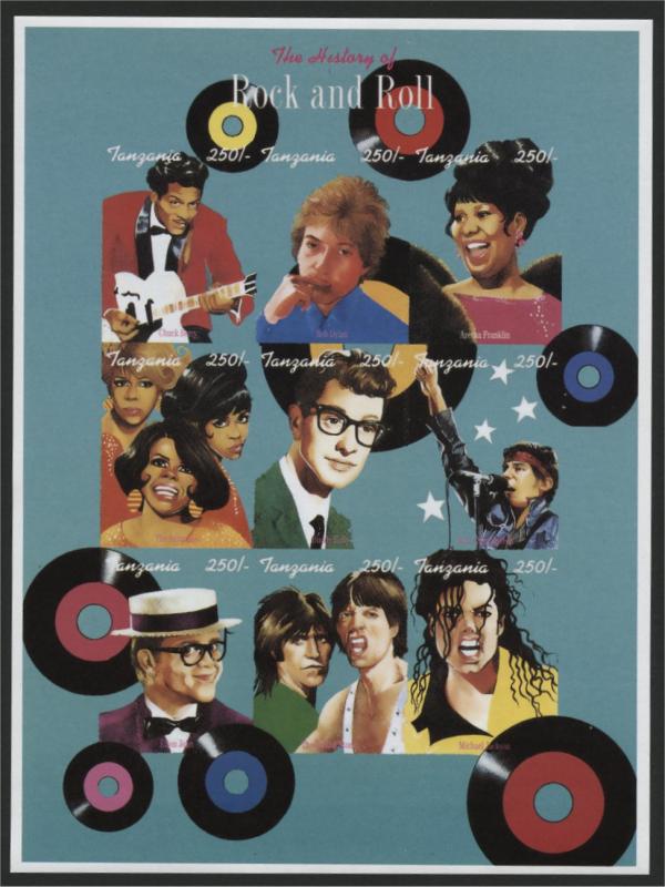 Tanzania Rock and Roll Legends Set