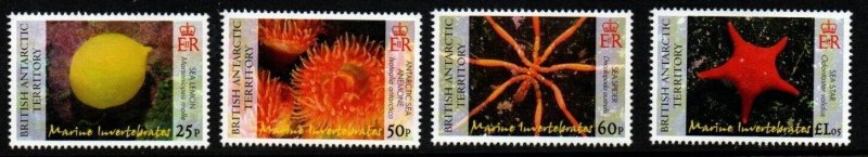 BRITISH ANTARCTIC TERR. SG452/5 2006 MARINE INVERTEBRATES  MNH