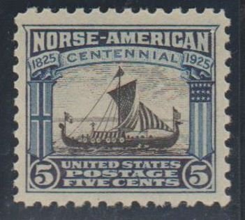 U.S. Scott #621 Norse-American Stamp - Mint NH Single