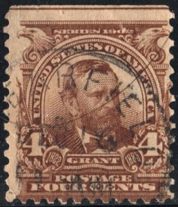 SC#303 4¢ Grant Single (1903) Used