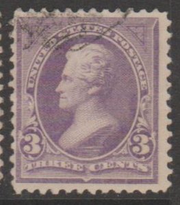 U.S. Scott #253 Jackson Stamp - Used Single