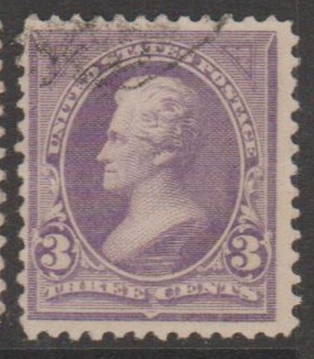 U.S. Scott #253 Jackson Stamp - Used Single