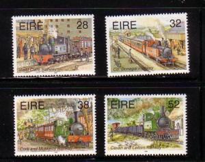 Ireland Sc 956-9 1995 Narrow Gauge Railways stamp set mint NH