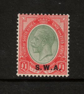 South West Africa #95 Very Fine Mint Lightly Hinged