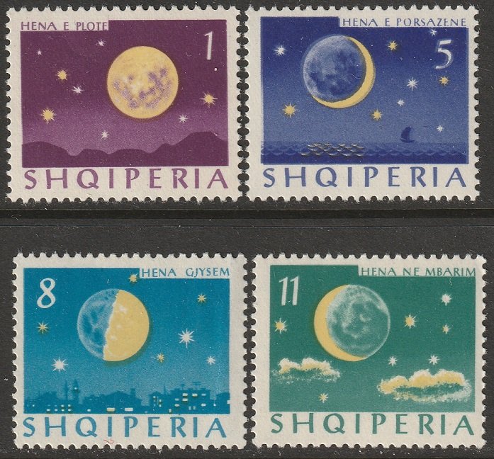 Albania 740-743 set MNH/MLH