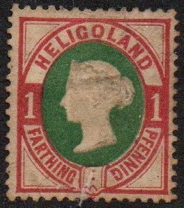 Heligoland Sc #14 Mint no gum reprint