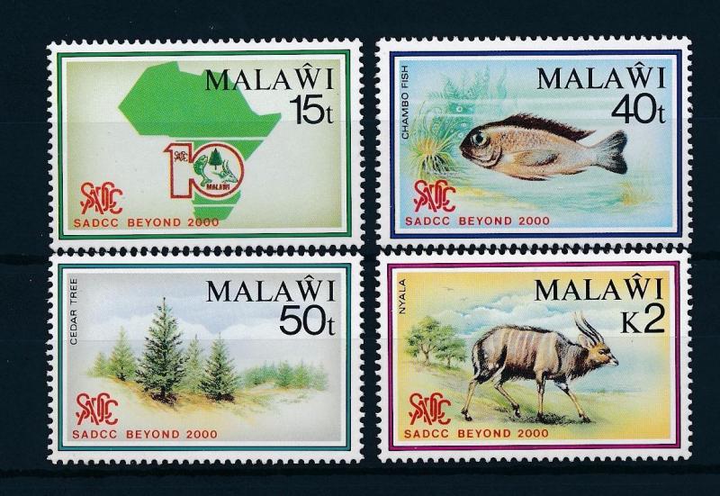 [50869] Malawi 1990 SadCC Beyond fish Trees MNH