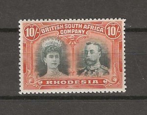 RHODESIA 1910/13 SG 164 MINT