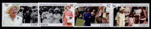 Samoa 978-81 MNH Royalty, Queen Mother 100th Birthday