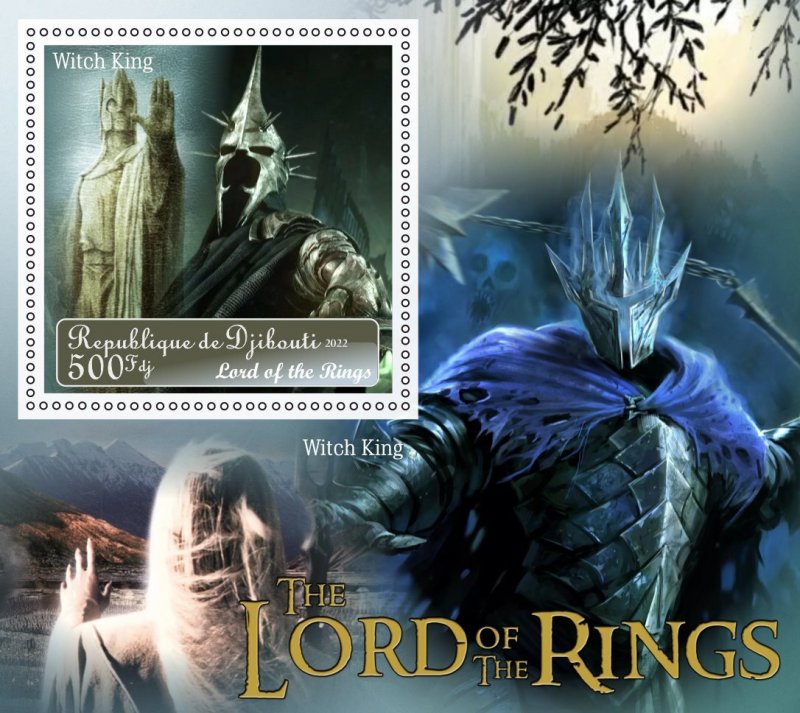 Stamps. Cinema. The Lord of the Rings 2022 year 6 sheets perforated MNH**