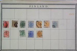 Finland Used Stamps 20790-