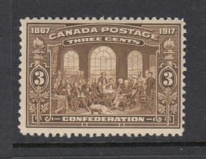 Canada #135 3c Parliament (LIGHTLY Hinged) cv$45.00