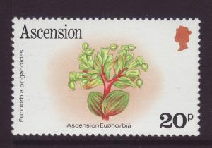 1981 Ascension Is 20p Crown Left U/Mint SG291aw