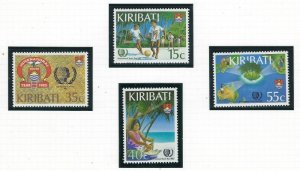 Kiribati 460-63 MNH 1985 International Youth Year (ak3898)