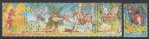 Cocos Islands 302-3 Insects mnh